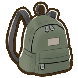 16Green plain backpack.png