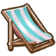 593Foldable Blue Beach Chair.png
