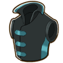 Gothic colar green shirt.png