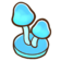 Small Blue Mushroom Floor Lamp.png