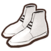 White leather ankle boots.png