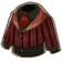 Gothic maroon striped top.png