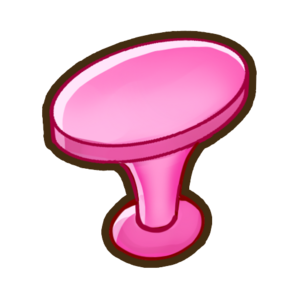 Pink neon garden table.png