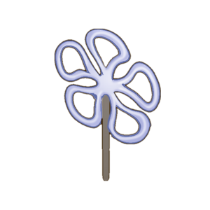 Small blue LED flower.png