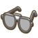 Black aviator glasses.png