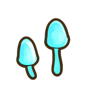 Blue mushroom garden lamp.png