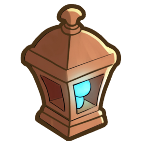 Blue mushroom lantern.png