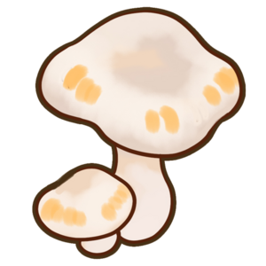 Big White Mushroom Decor.png