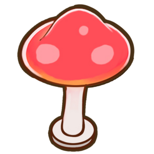 Small Red Mushroom Floor Lamp.png