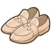 Chamomile tassel loafers.png