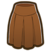 Brown long skirt.png