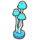 Tall Blue Mushroom Floor Lamp.png